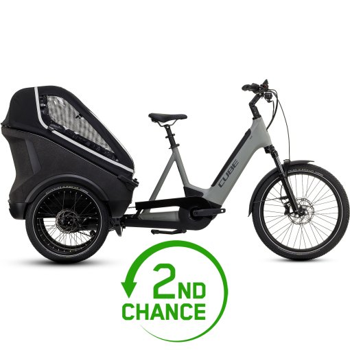 CUBE TRIKE FAMILY HYBRID 1500 - E-Lastenrad - 2026 - swampgrey / reflex - B-Ware